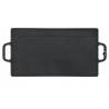 Plita din fonta cu 2 fete si manere GRILLCHEF GC 15937, 50 x 23.5 cm