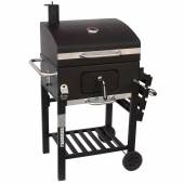 Gratar pe carbuni GRILLCHEF Comfort Basic 11528, suprafata gatit 53x 42cm, husa inclusa