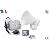 Claxon nautic electric GFN 627415, amplificator de voce, semnal ceata automat, intrare VHF