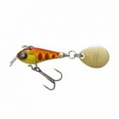 Spinnertail TIEMCO Riot Blade S, 2cm, 5g, culoare 101 Holo Red Gold Yamame