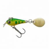 Spinnertail TIEMCO Riot Blade S, 2.5cm, 9g, culoare 103 Holo Green Gold Yamame