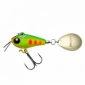 Spinnertail TIEMCO Riot Blade S, 2.5cm, 9g, culoare 105 Lime Chartreuse Yamame