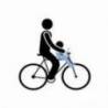 Scaun pentru copii THULE Yepp Mini Blue cu montare pe bicicleta in fata