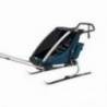 Carucior multisport THULE Chariot Cross, Majolica Blue, max. 34kg