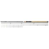 Lanseta DAIWA NINJA X FEEDER, 3.90m, 120g, 3 tronsoane + 3 varfuri