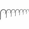 Carlige stationar MUSTAD ULTRAPOINT NICHEL NEGRU, Nr.1, 10buc./plic