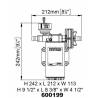 Kit pompa de spalare cu control electronic GFN DP12/E, 360W, 6 bar, 15 l/min