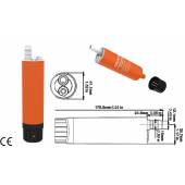 Pompa electrica in linie SEAFLO pentru apa sau motorina, 12V, 18 L/min