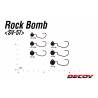 Jiguri DECOY SV-57 ROCK BOMB, NS Black, Nr.2, 3.5g, 4 buc./plic
