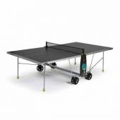 Masa de tenis CORNILLEAU Challenger Outdoor, Softmat, Gri, 274x167x76cm