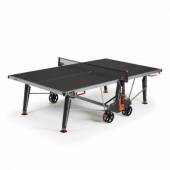 Masa de tenis CORNILLEAU 500X Outdoor, Mattop, Negru