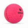 Set mingi golf Wilson DUO Optix , roz, 12 bucati