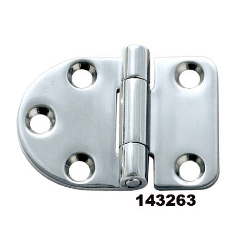 Balama cu 5 gauri GFN 143263, inox AISI 316 finisat, 40x30mm, pin proeminent