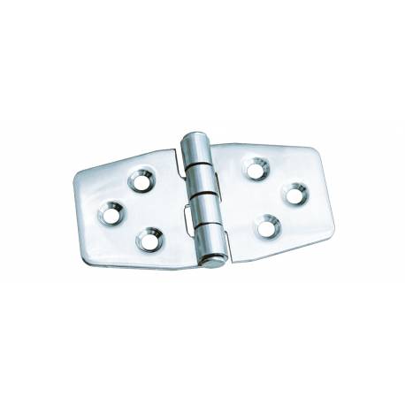 Balama cu 6 gauri GFN 143370, inox AISI 316, 77x43mm