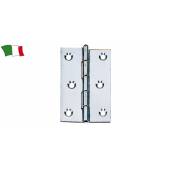 Balama cu 6 gauri GFN 143530, inox finisat, 60x30mm