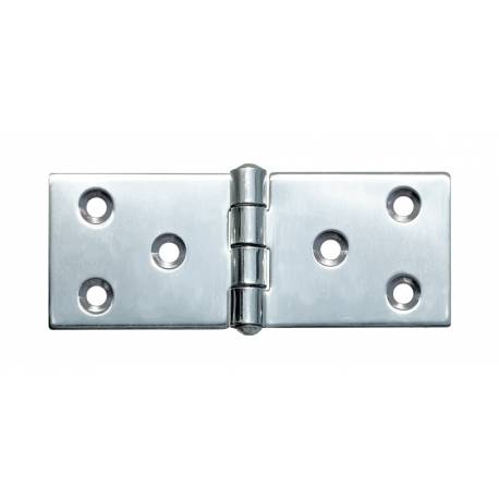 Balama cu 6 gauri GFN 143590, inox AISI 316, 100x40mm