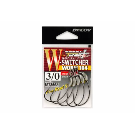 CARLIGE OFFSET DECOY WORM 104 W SWICHER LESTAT NR.5/0 1.5gr