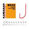 Carlige KAMASAN B532 Crystal Long Shank Red, Nr.20, 10 buc./plic