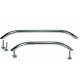 Balustrada barca GFN 150038 cu teava ovala din inox finisat, lungime 400mm