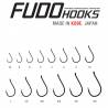 Carlige Fudo Chinu with Ring (CHNR-BN) nr.10, BN-Black Nickel, 17buc/plic