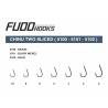 Carlige Fudo Chinu Two Sliced (CHTS-GD) nr.10, 10buc/plic