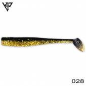 Naluci soft KP BAITS Slim Shad 4'' 10cm, culoare 028, 5 buc./plic