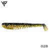 Naluci soft KP BAITS Skeleton Shad 3'', 7.5cm, 3.2g, culoare 028