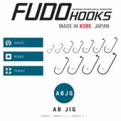 Carlige FUDO AB JIG nr.5/0, BN-Black Nickel, 3buc/plic