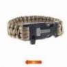 Bratara de supravietuire 3m din paracord Coyote Bushmen - 5902194520744