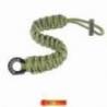 Bratara de supravietuire din paracord BUSHMEN Olive, 6m