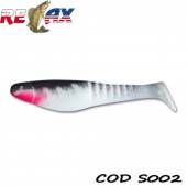 Shad RELAX Shark 4'' Standard, 10cm, 12g, culoare S002, 10 buc./plic