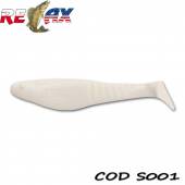 Shad RELAX Shark 4'' Standard, 10cm, 12g, culoare S001, 10 buc./plic