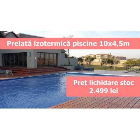 Prelata izotermica WAICRIS cu bule de vara, pentru piscine 10x4,5m