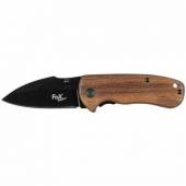 Briceag Fox Outdoor Jack knife compact cu maner din lemn, one handed