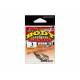 Carlige offset DECOY WORM 107 BODY GUARD, Black Nickel, Nr.2, 5 buc./plic