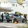 Suport biciclete THULE EasyFold XTF 3 cu prindere pe carligul de remorcare (13pini) pentru 3 biciclete