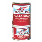 Adeziv marin GFN Yacht Line, rosu, 1kg