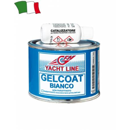 Gelcoat GFN YACHT LINE cu intaritor, alb, 500g