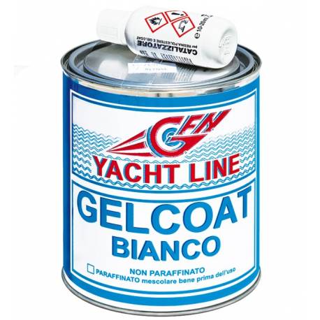 Gelcoat GFN YACHT LINE cu intaritor, alb, 1kg