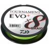 Fir textil DAIWA TOURNAMENT 8XBRAID EVO+ CHARTREUSE 008MM/4,9KG/135M