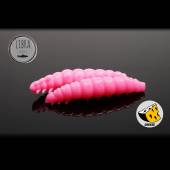 Naluca pastrav LIBRA LURES LARVA, 3cm, culoare 017, aroma Cheese, 15 buc/borcan