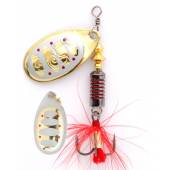 Lingurita rotativa LUCKY JOHN Bonnie Blade nr.0, 2.5g, culoare 002