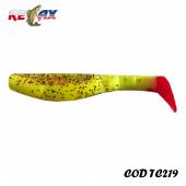 Shad RELAX Kopyto 4L Tricolor, 10cm, 14g, culoare TC219, 4buc/plic