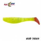 Shad RELAX Kopyto 4L Tricolor, 10cm, 14g, culoare TC205, 4buc/plic