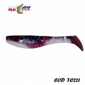 Shad RELAX Kopyto 4L Tricolor, 10cm, 14g, culoare TC221, 4buc/plic
