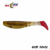 Shad RELAX Kopyto 4L Tricolor, 10cm, 14g, culoare TC422, 4buc/plic