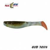 Shad RELAX Kopyto 4L Tricolor, 10cm, 14g, culoare TC178, 4buc/plic