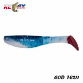 Shad RELAX Kopyto 4L Tricolor, 10cm, 14g, culoare TC211, 4buc/plic