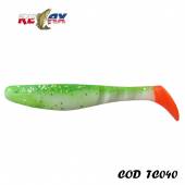 Shad RELAX Kopyto 4L Tricolor, 10cm, 14g, culoare TC040, 4 buc/plic