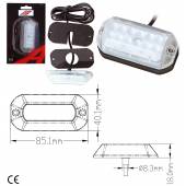 Lumina LED subacvatica GFN 639850, 12 LEDuri, IP68